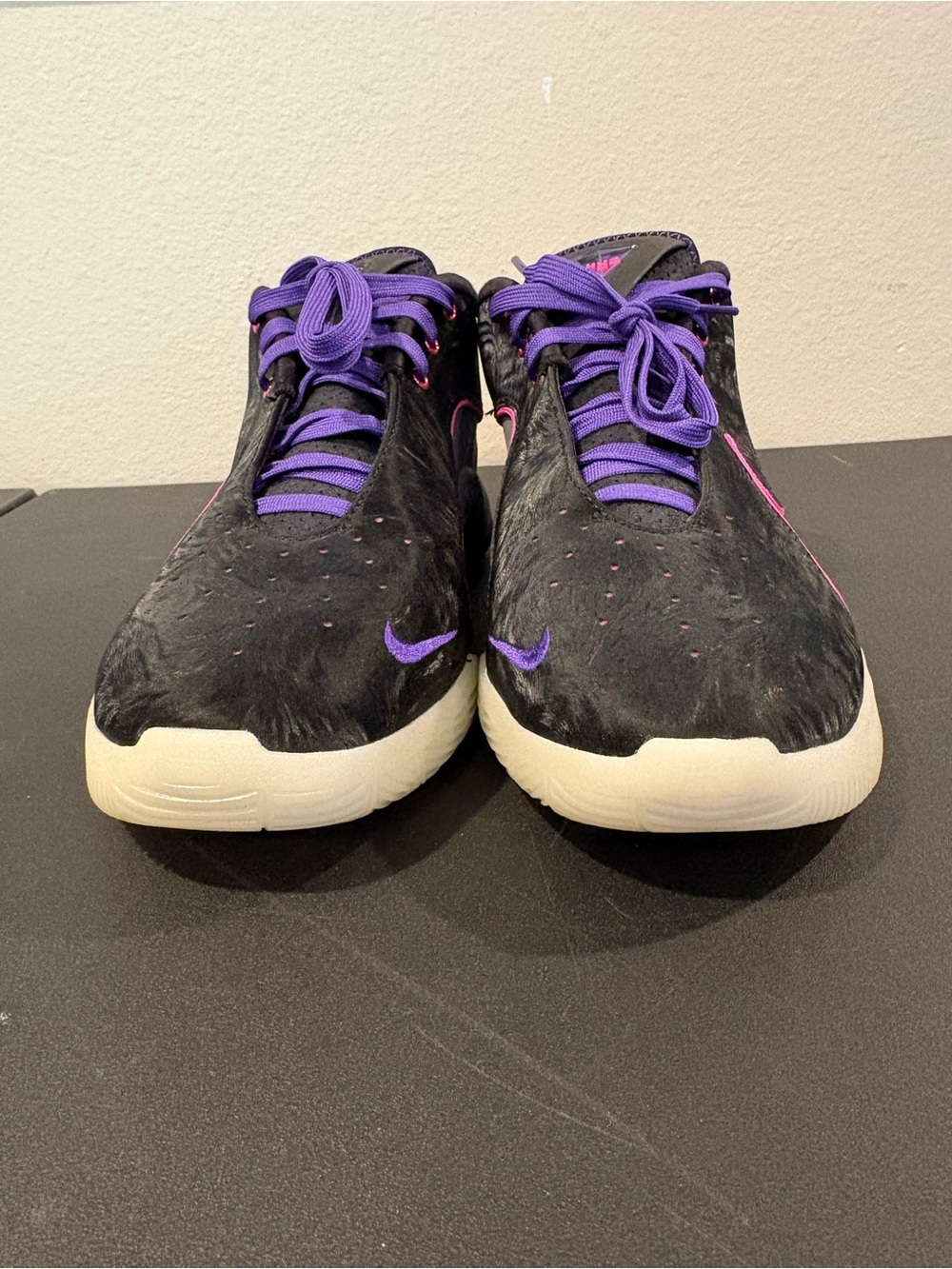 Nike LeBron XXII 22 'Blacklight' Pink Black FZ1094-001 Men's Size 8 Basketball - Picture 7 of 9